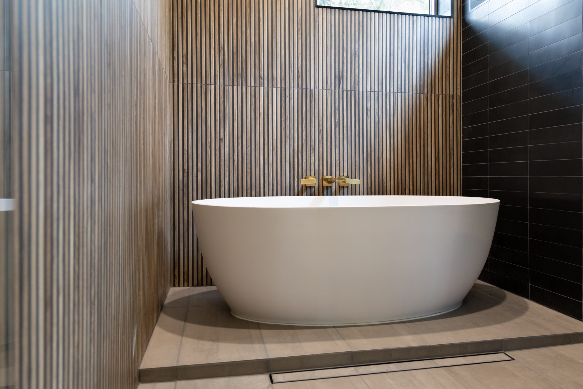 Bathroom remodel by Hazelwood Construction